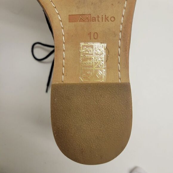 Anthro Matiko Sharon Zebra Wedge Ankle Boot - Picture 8 of 13